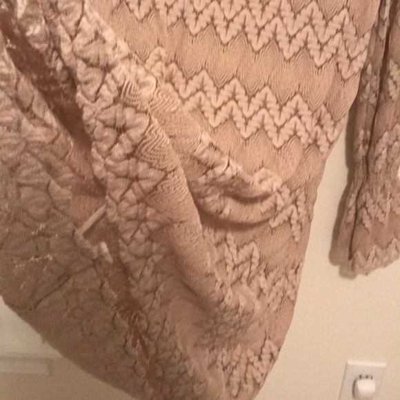 Free People Simone Mock Neck Lace Mini Dress - Picture 5 of 5